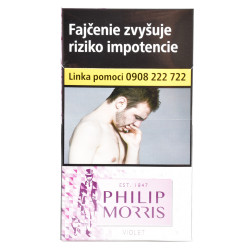 Philip Morris VIOLET SLIMS BOX
