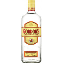 GORDON'S DRY GIN 37,5% 1 L